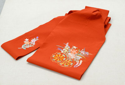 日本刺繍 名古屋帯