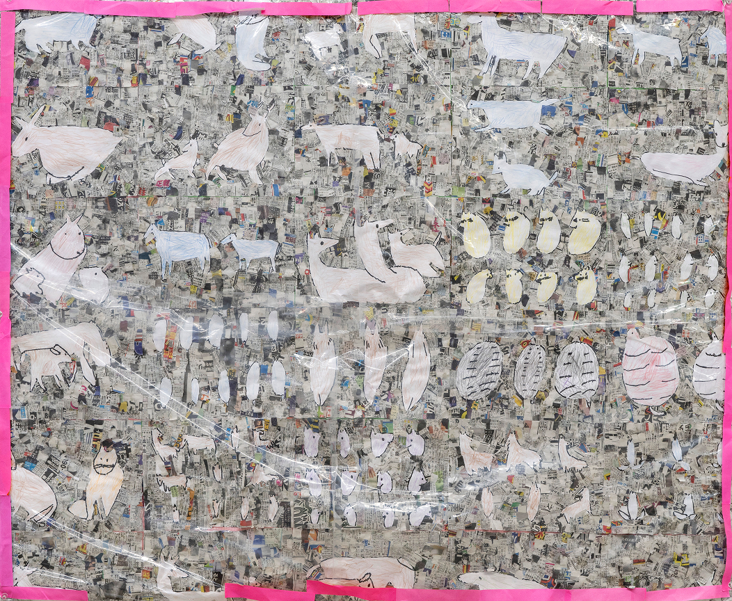 図鑑の動物たち