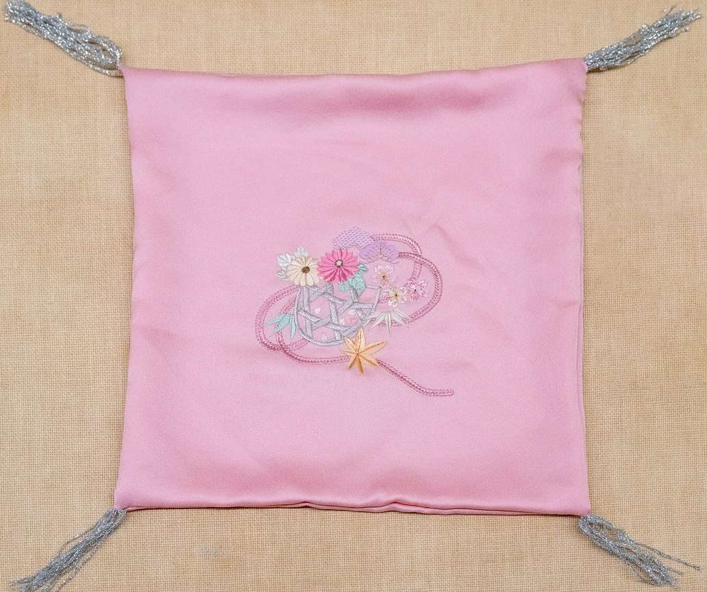 日本刺繍　掛袱紗
